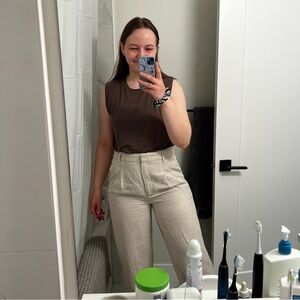 Aritzia Effortless Pants - Linen